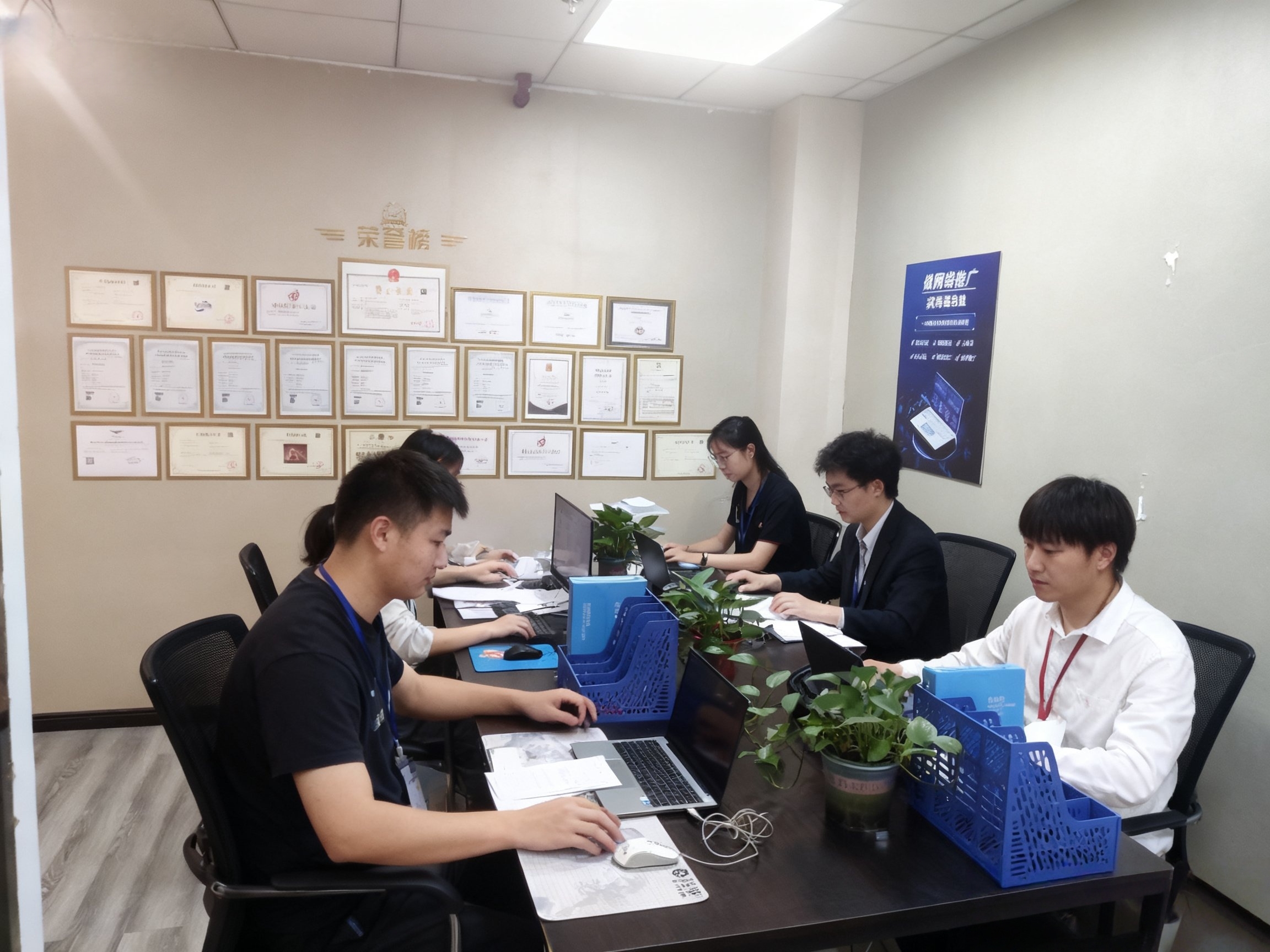 公司实拍协作与内容交付现场2